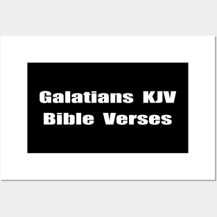 Galatians KJV Bible Verses Posters and Art